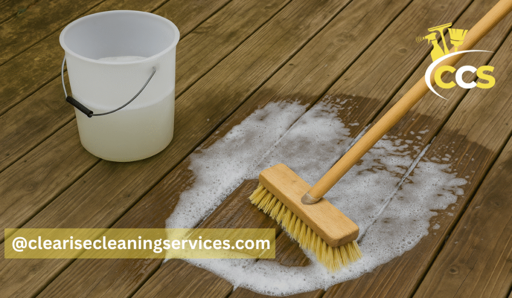 deck cleaning homemade solution