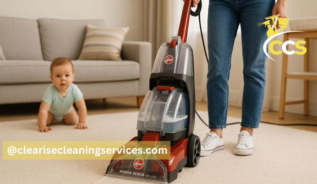 how to use hoover carpet cleaner