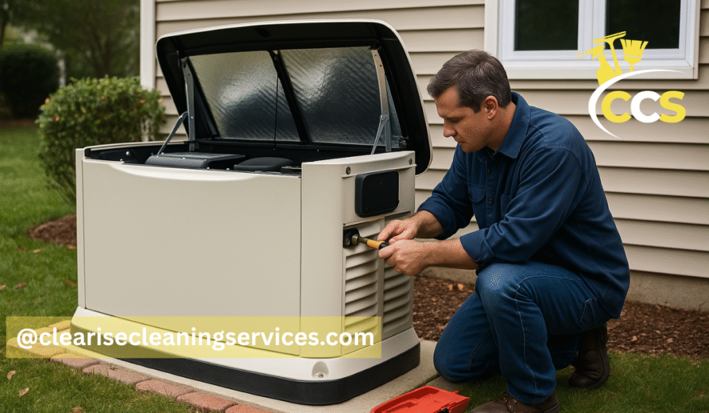 whole home generator maintenance