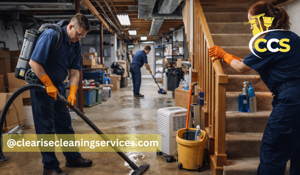 basement cleaning services