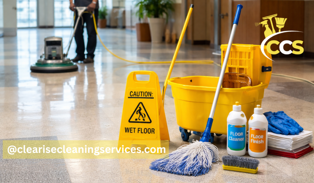 vct tile floor maintenance