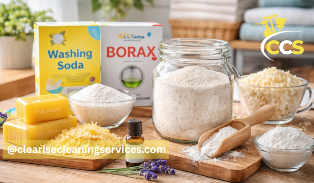 homemade laundry detergent