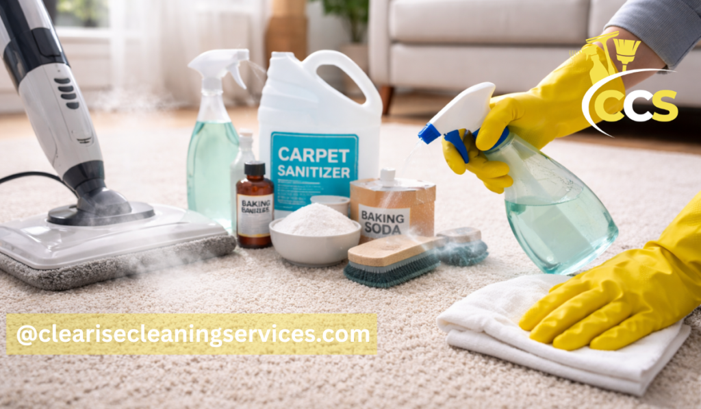 how to disinfect carpet
