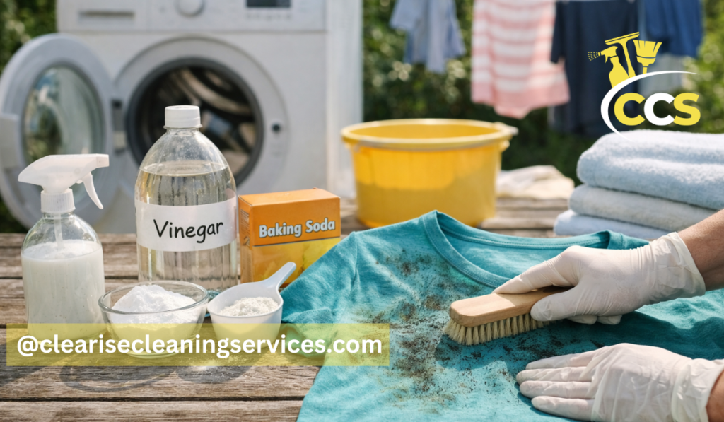 how to get mold out of clothes