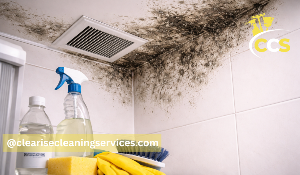 mold on bathroom ceiling