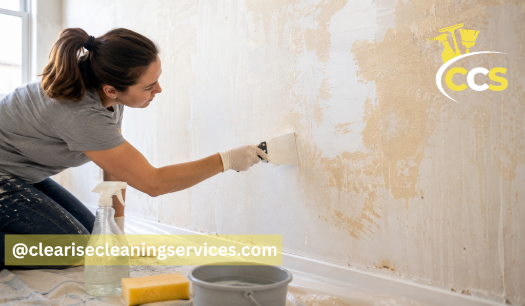 how to remove wallpaper glue