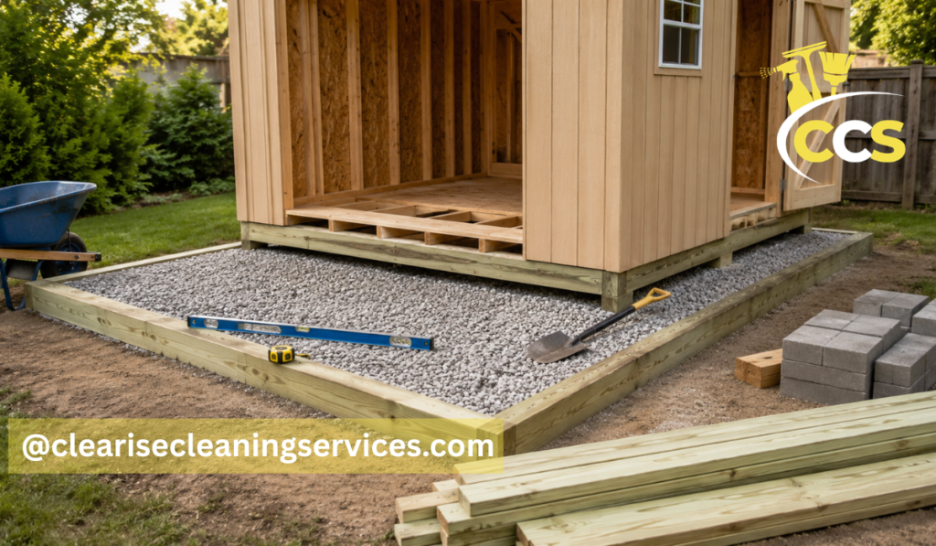 shed foundation