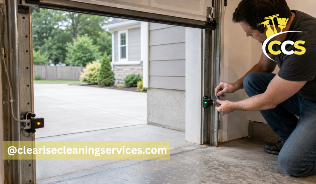 how to align garage door sensors
