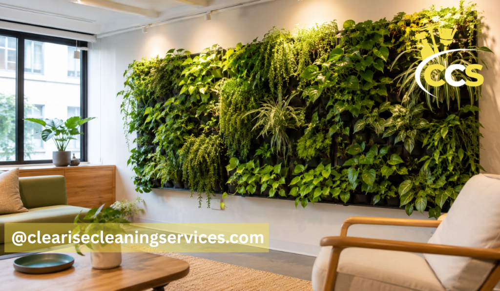 indoor green wall