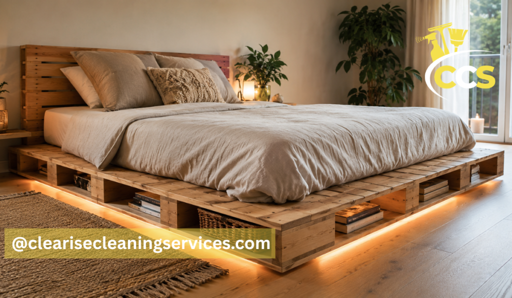pallet bed frame