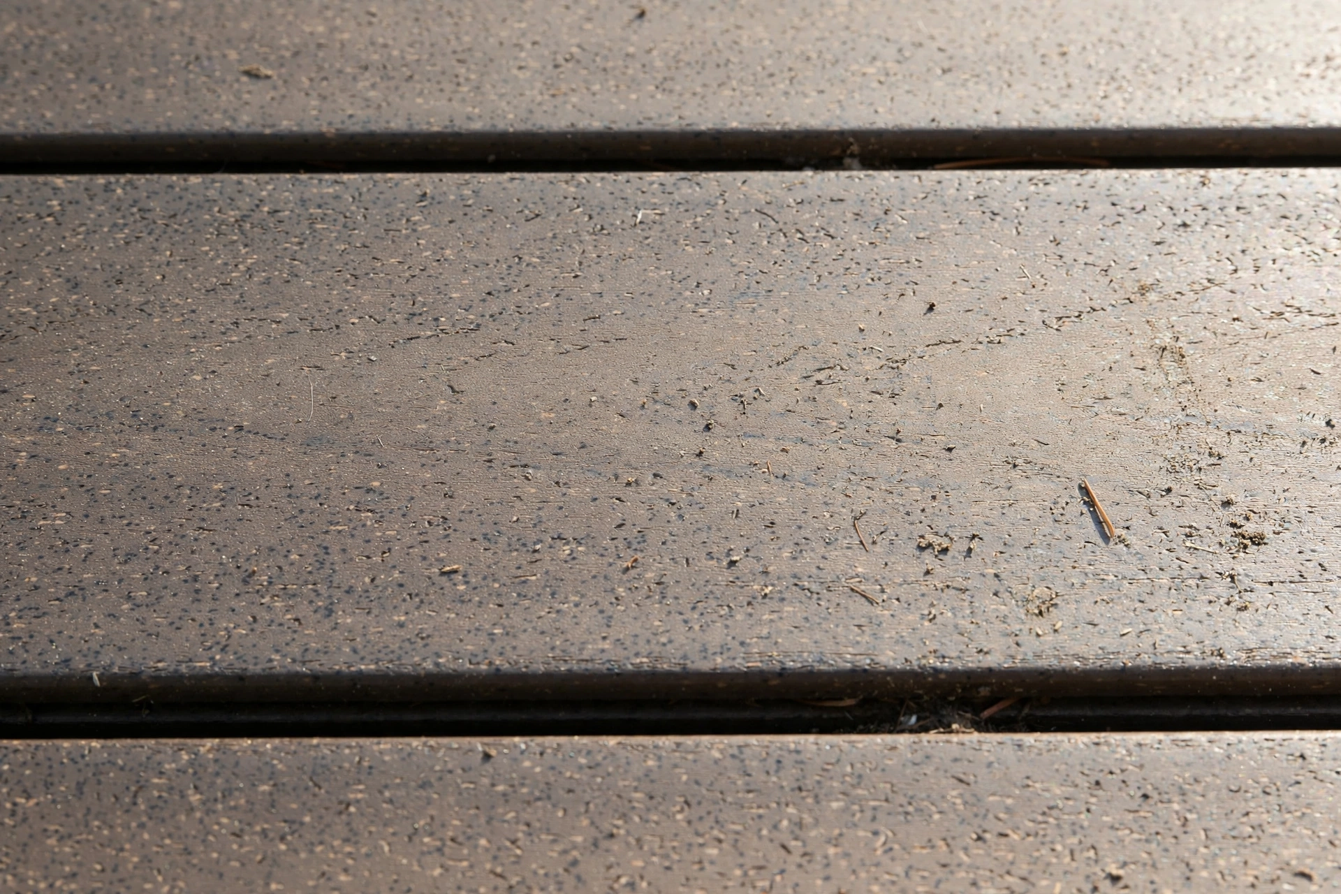 Gaps and joints in composite decking