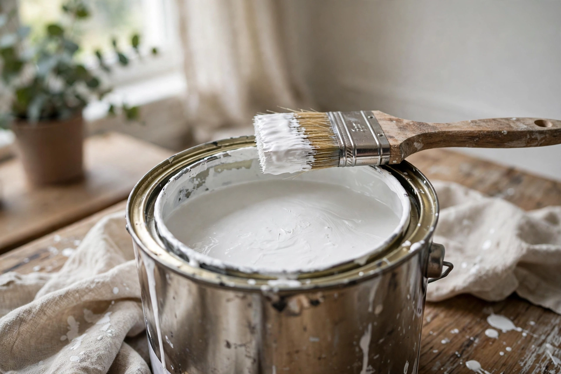Water-based interior wall paint